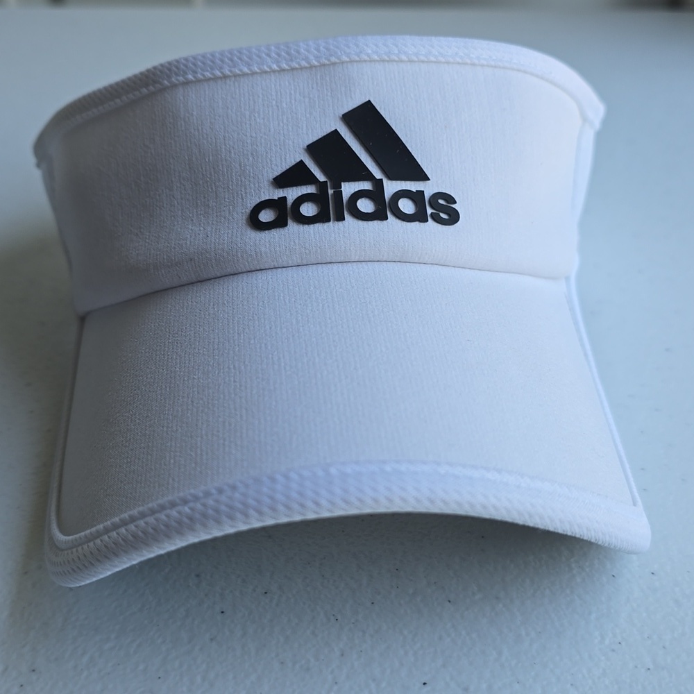 Adidas White Visor Hat - Picture 5 of 9